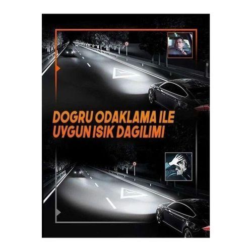 RENAULT SYMBOL Uyumlu Şimşek Etkili KISA FAR AMPULÜ LED XENON
