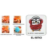 Atkılı Penguen Cep Sobası,El Isıtıcı,Sıcak Su Torbası Pvc  10X9,5Cm