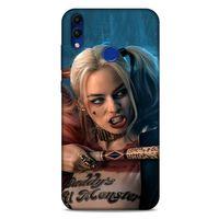 Huawei Honor 8C Uyumlu Kılıf Harley Quinn (13) Silikon Kap Mavi