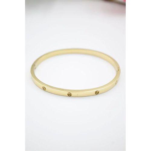 CRT Model Taşsız İnce  Bilezik - Altın