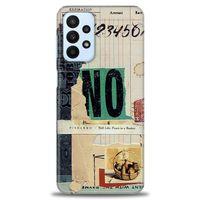 Samsung Galaxy A23 4G Kılıf HD Baskılı Kılıf - Risk + Tam Ekran Koruyucu