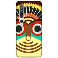 Lopard Xiaomi Mi 10 Pro Uyumlu Kılıf Soyut Sanat (3) Baskılı Kapak