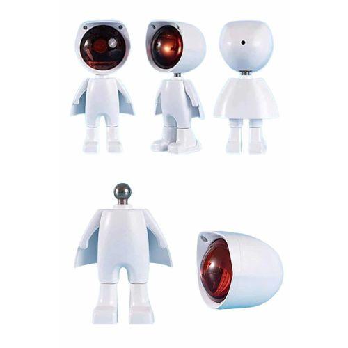 Gün Batımı Lambası Işık Arka Plan Projektör Sevimli Astronot Enerji Tasarruflu