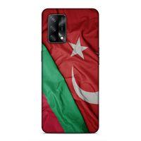 Oppo A74 4G Uyumlu Kılıf Azarbaijan (10) Full Koruma Kılıfı Türk & Azerbaycan Bayrak