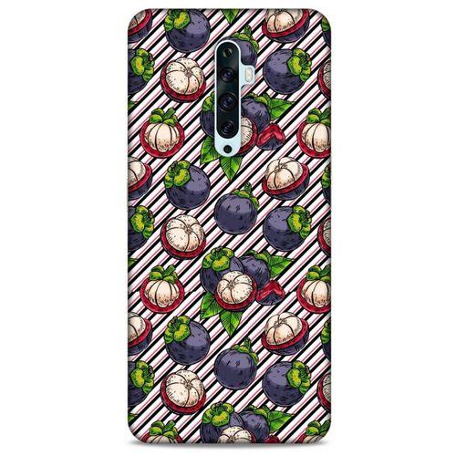 Frutix Mangosteen 02 Oppo Reno 2z Kılıf Desenli Silikon