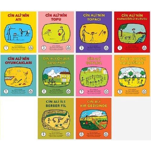 Cin Ali Kitap Seti (10 Kitap Takım) Cin Ali Yayınları