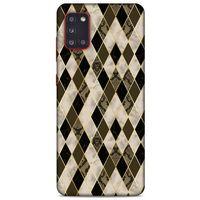 Mermer Desenli (2) Tema Kabı Bej Samsung Galaxy A31 Kılıf