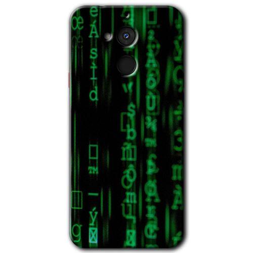 General Mobile GM 8 HD Baskılı Kılıf + 9D Tam Ekran Koruyucu - Matrix