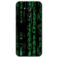 General Mobile GM 8 HD Baskılı Kılıf + 9D Tam Ekran Koruyucu - Matrix