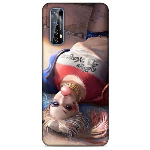 Realme 7 Uyumlu Kılıf Harley Quinn (2) Kabı Kahve