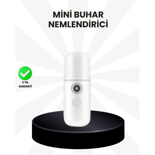Kablosuz Şarjlı Mini Buhar Nemlendirici – Cilt Ve Ortam İçin Taşınabilir Akıllı Cihaz