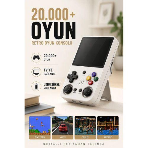 Yeni Nesil Taşınabilir Oyun Konsolu 20 Bin Oyunlu Oyun Cihazı
