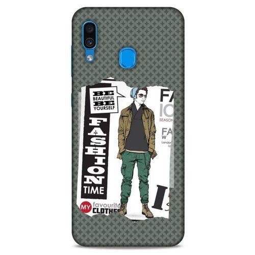 Sokak Modası 33 Samsung Galaxy A30 Kılıf Desenli Silikon