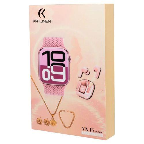 KATJMER VN15 Mini Akıllı Saat Bluetooth Arama Sağlık Takibi ve Şık Tasarım