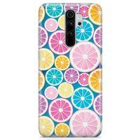 Xiaomi Redmi Note 8 Pro Kılıf Greyfurt Colorful Arka Kapak Koruma Desenli Full Koruyucu