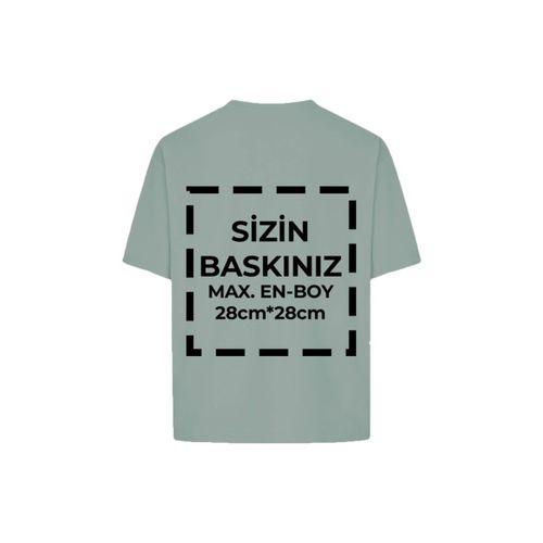 Tişört Tasarla 24/1 Kumaş - Gri