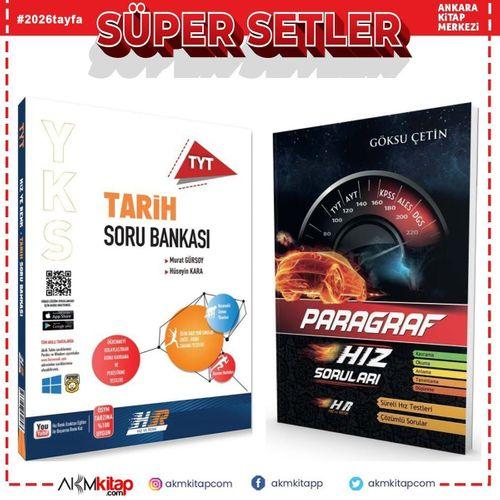 Hız ve Renk TYT Tarih Soru ve Paragraf Soru Bankası Seti 2 Kitap