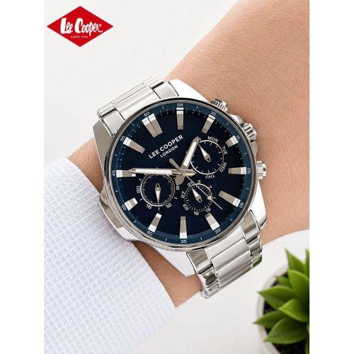 Lee Cooper Erkek Kol Saati 50 Mt Suya Dayanıklı Çelik Kordon Bileklik Hediyeli VS.BLKT.1028