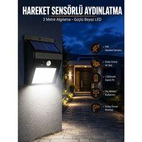 Solar Güneş Enerji Panelli Sensörlü Lamba Enerji Tasarruflu