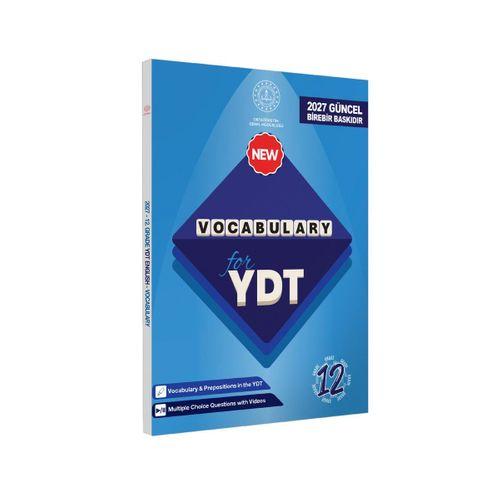 2027 YDT MEBİ İngilizce 12 Sınıf Vocabulary Kelime Bilgisi Soru Bankası Kitabı Çözümlü BASKI ÜCRETİ