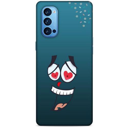 Emojix (7) Oppo Reno 4 Pro Kılıf Silikon Kapak Desenli