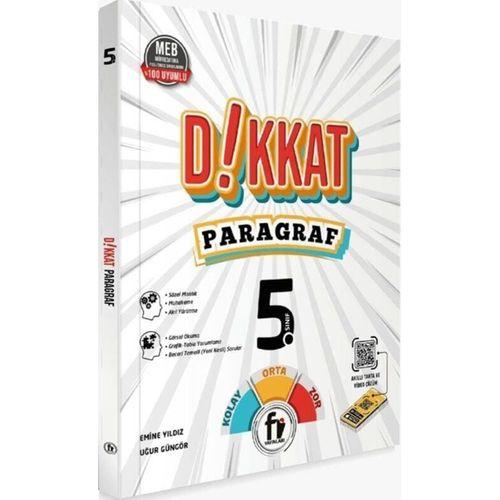 5. Sınıf Dikkat Paragraf Soru Bankası Fi Yayınları