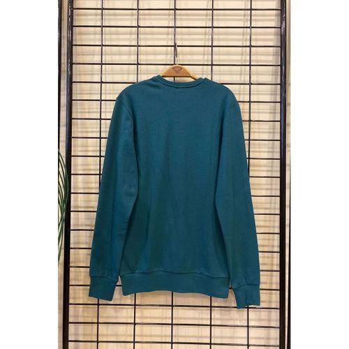 Süperlife Bisiklet Yaka Uzun Kollu Dar Kalıp İnce  Erkek Sweatshirt SPR2019K18