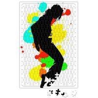 Michael Jackson Silueta Puzzle 240 Parça Yapboz