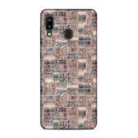 Samsung Galaxy A20 Uyumlu Kılıf Romans (3) Kapak Bej