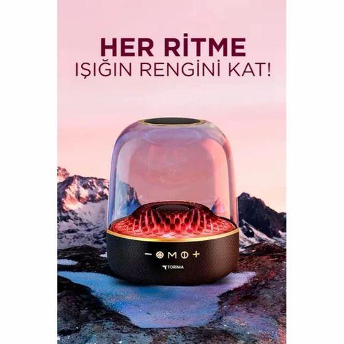 D33 Siyah Taşınabilir Kablosuz Bluetooth Hoparlör