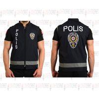 Polis Yeleği Yeni Model Reflektörlü Yeni Polis Logolu