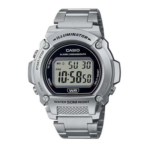 Casio W-219HD-1AVDF Quartz Dijital Plastik Gri 47 mm Erkek Kol Saati