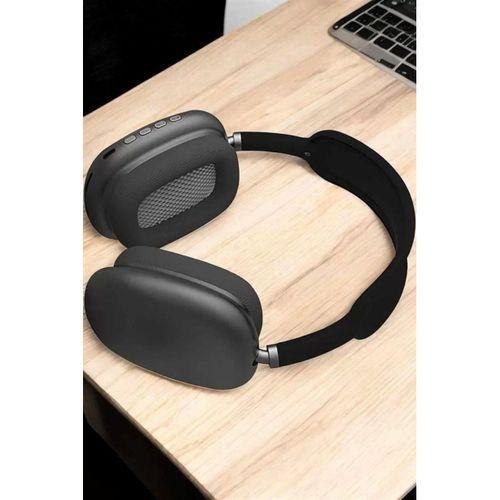 P9 Plus Kulaklık Siyah Bluetooth Bağlantılı Kulak Üstü Kablosuz