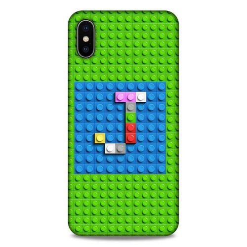 Lopard Apple iPhone XS Max Uyumlu Kılıf BloX (21) Koruyucu Kapak J Harfi
