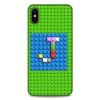 Lopard Apple iPhone XS Max Uyumlu Kılıf BloX (21) Koruyucu Kapak J Harfi