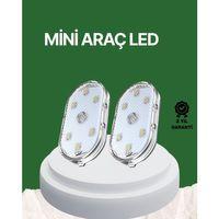 Dokunmatik Sensörlü Şarjlı Araç İçi Ambiyans Aydınlatma