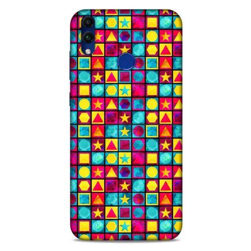 Geometrix 47 Huawei Honor 8C Kılıf Silikon Kapak