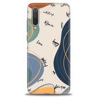 Xiaomi Mi 9 Lite Kılıf HD Baskılı Kılıf - Happy + Tam Ekran Koruyucu