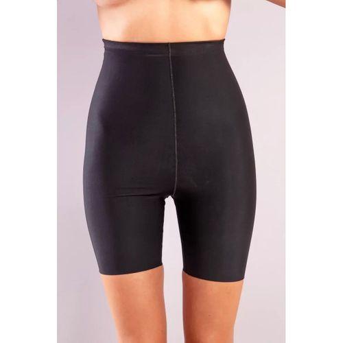Girdle Extra Hight Waist Short Corset, İz Yapmayan Görünmez Ekstra Yüksek Bel Uzun Paçalı Siyah Korse