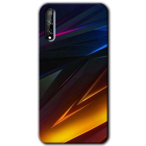 Huawei Y8P Kılıf HD Desen Baskılı Arka Kapak + Temperli Cam - Stranger Lines