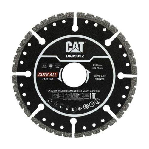Cat DA09052 115MM Profesyonel Çelik, Inox, Alüminyum, Pvc, Fayans, Çok Amaçlı Elmas Kesme Diski