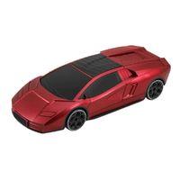 Kırmızı Model Araba Tasarımlı Hoparlör - Bluetooth Usb Özellikli