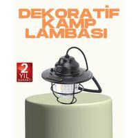 Hafif Ve Taşınabilir Retro Tasarım Kamp Lambası