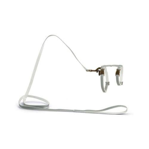 Beeztees DBL Kedi Göğüs Tasması ve Gezdirme Kayışı, 130cm, Mint, 27-45cm