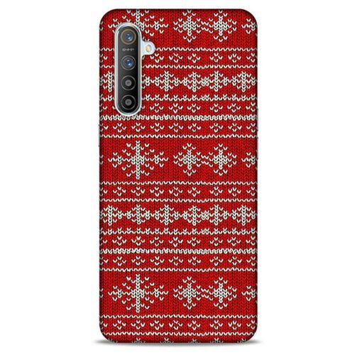 Kazak (8) Desenli Silikon Kapak Oppo Realme XT Kılıf