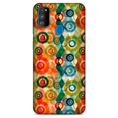 Samsung Galaxy M30s Kılıf Pastel Renkler (31) TPU Kılıf Kırmızı Yeşil