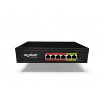 URANIUM POE-4002-48W 4 PORT 10/100 + 2 PORT 10/100 RJ45 UPLINK WATCH-DOG POE SWITCH(REALTEK CHIPSET)