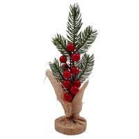 Işıklı Kokina Yılbaşı Ağacı 24Cm