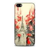 Cityx (9) Apple iPhone SE Kılıf Silikon Kapak Desenli