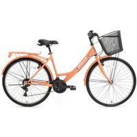 Bisan Lotus 26 Jant Şehir Bisikleti Mercan 44 cm